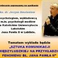 Spotkanie z ks. dr. Jerzym Smoleniem w Tymbarku Spotkanie z ks. dr. Jerzym Smoleniem w Tymbarku
