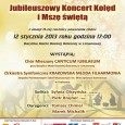 Zaproszenie od CANTICUM IUBILAEUM - 15 lat Chóru